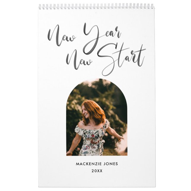 Calendário de Fotos Personalizadas do Arch Pintado (Capa)