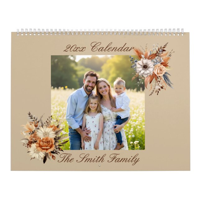 Calendário de Fotos Personalizado (Capa)