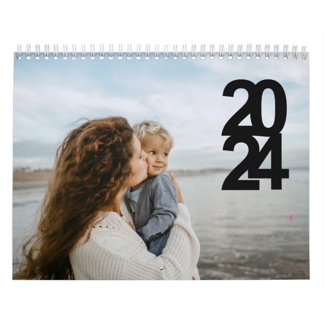 Calendário de Fotos Personalizado 2024 (Capa)