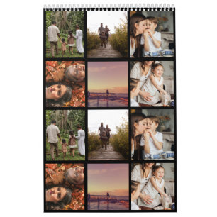 Calendário de Fotos Personalizado da Sua Família P