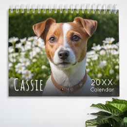 Calendário de Fotos Personalizado do seu Cão de Es