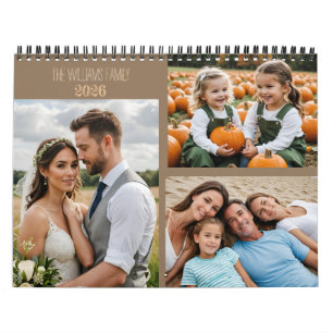 Calendário de Fotos Personalizado – Fotos Mensais 