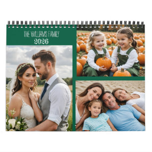 Calendário de Fotos Personalizado – Fotos Mensais 