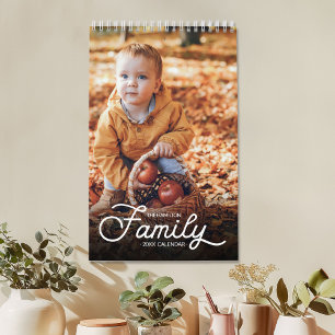 Calendário de Fotos Personalizado para a Família 2