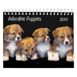 Calendário de Fotos Pet Pet Puppies Cute