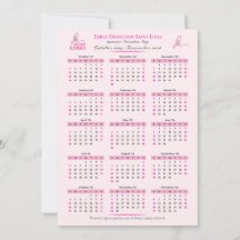 Calendário de Friso de 15 Meses para Sensibilizaçã