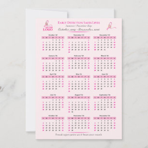 Calendário de Friso de 15 Meses para Sensibilizaçã