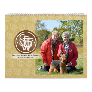 Calendário de galês Terrier 2015 por SBWT