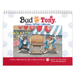 Calendário de Gatinhos Asiáticos