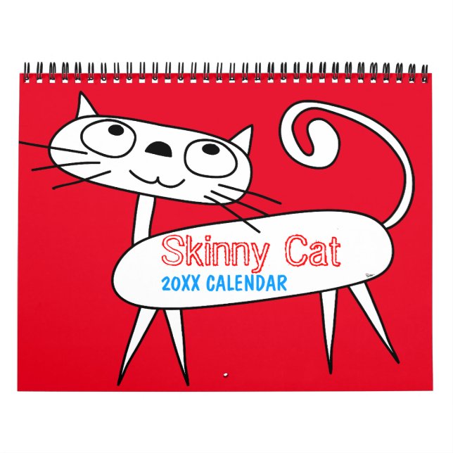 Calendário de Gato Magra (Capa)