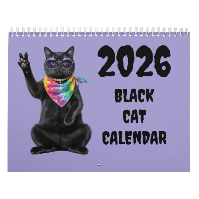 Calendário de Gato Preto (Capa)