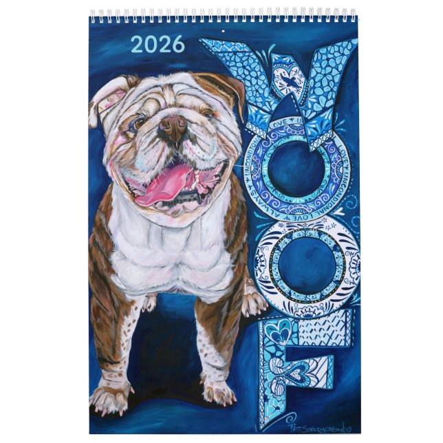 Calendário de Gatos e Cachorros 2026 (Capa)