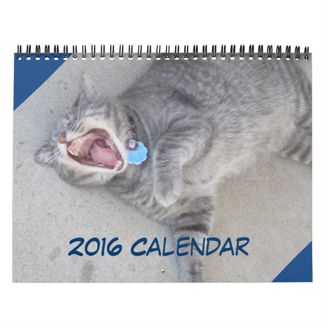 Calendário de Gatos e Cães 2016 (Capa)
