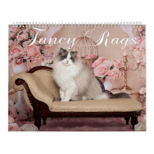 Calendário de Gatos Ragdoll Fancy Rags