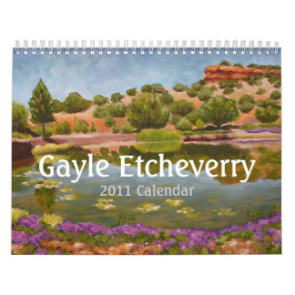 Calendário de Gayle Etcheverry 2011