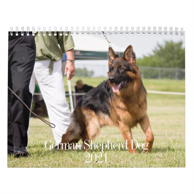 Calendário de German shepherd (Capa)