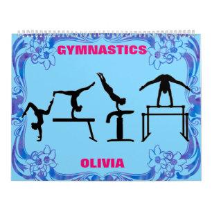 Calendário de ginástica