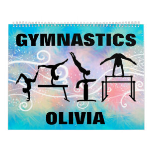 Calendário de ginástica