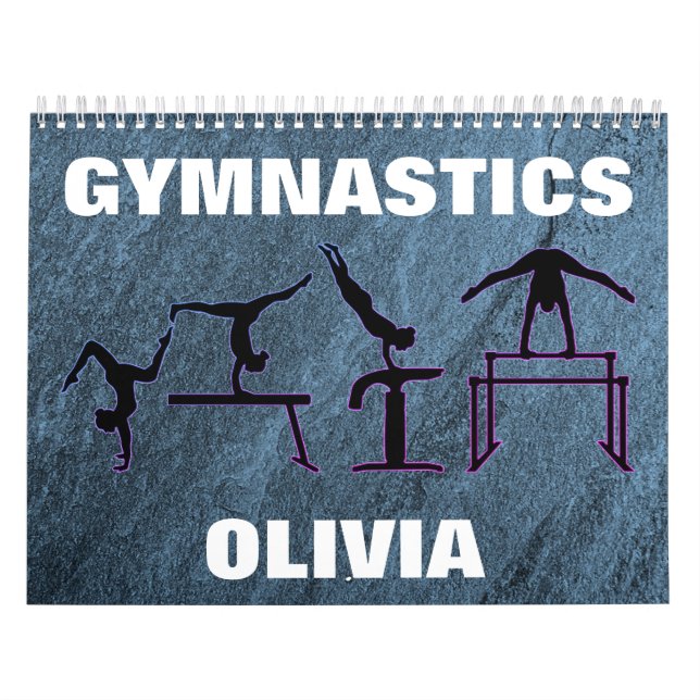 Calendário de ginástica (Capa)