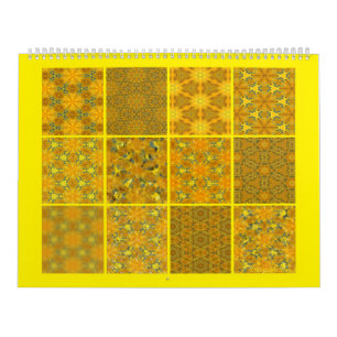 Calendário de Girassol do Urso de Teddy