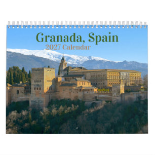 Calendário de Granada, Espanha 2027