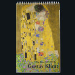 Calendário de Gustav Klimt<br><div class="desc">Gustav Klimt (1862-1918) era um pintor simbólico austríaco e um dos membros mais proeminentes do movimento Secessão de Viena.</div>