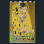 Calendário de Gustav Klimt<br><div class="desc">Gustav Klimt (1862-1918) era um pintor simbólico austríaco e um dos membros mais proeminentes do movimento Secessão de Viena.</div>
