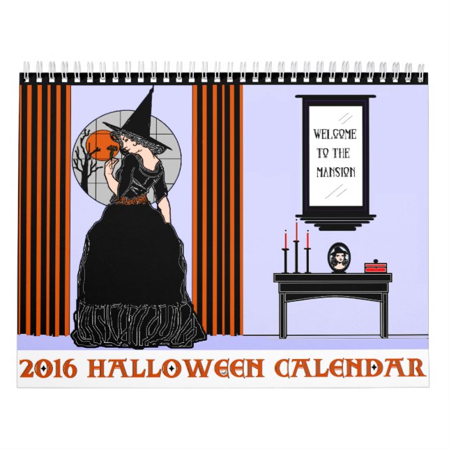Calendário de Halloween de 2016 (Capa)
