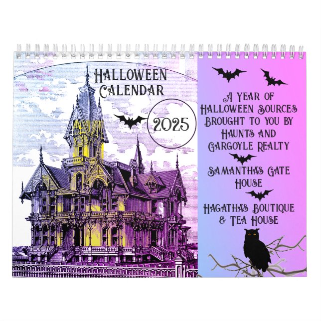Calendário de Halloween de 2025 (Capa)