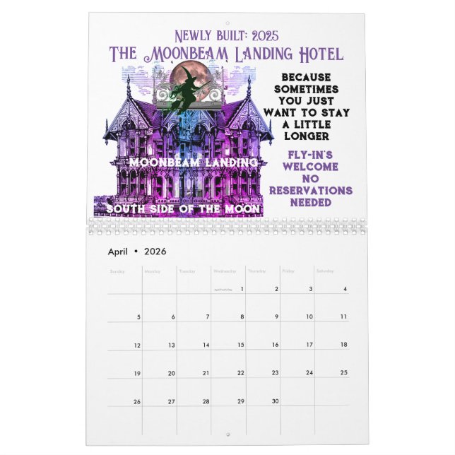 Calendário de Halloween de 2025 (Abr 2026)