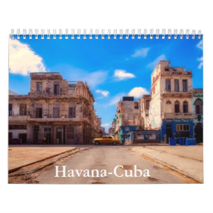 Calendário de Havana-Cuba