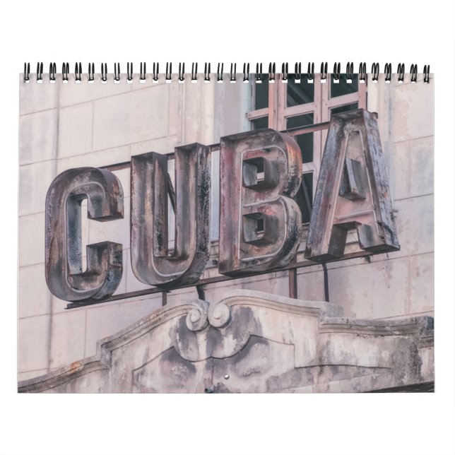 Calendário de Havana, Cuba (Capa)