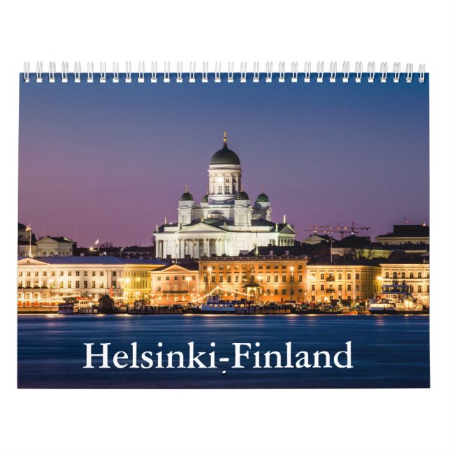Calendário de Helsinque-Finlândia (Capa)