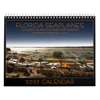 Calendário de Hidroavião 2027 Tavares Flórida