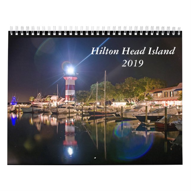 Calendário de Hilton Head Island 2019 (Capa)