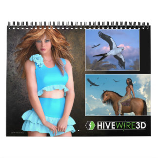 Calendário de HiveWire 3D