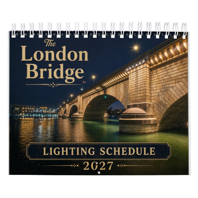 Calendário de Horário de Iluminação da Ponte de Lo (Capa)