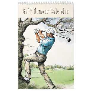 Calendário de Humor de Golfe