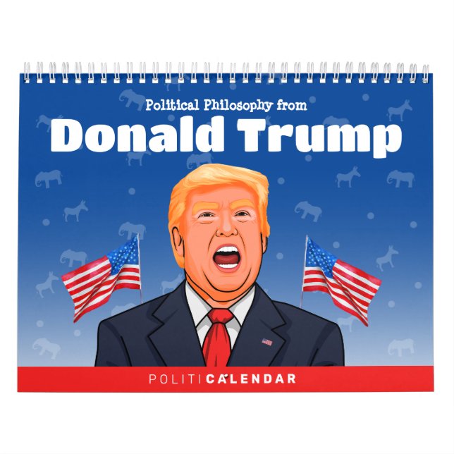Calendário de Humor Político Donald Trump (Capa)