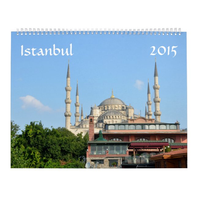 Calendário de Istambul 2015 (Capa)