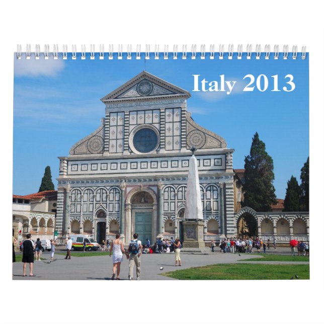 Calendário de Italia 2013 (Capa)