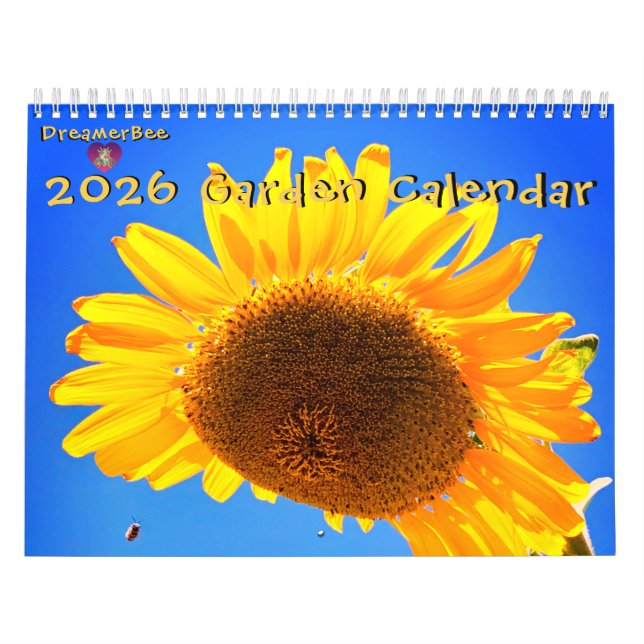 Calendário de Jardim DreamerBee 2026 (Capa)