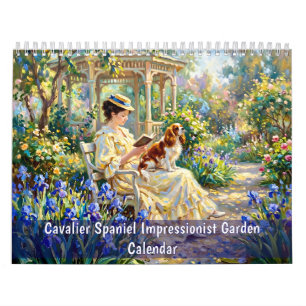 Calendário de Jardim Impressionista do Cavalier Sp