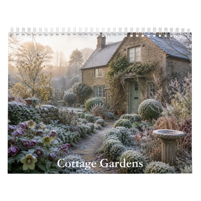 Calendário de Jardins de Campo  (Capa)