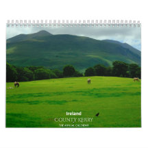Calendário de Kerry do Condado da Irlanda