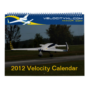 Calendário de Kitplane Velocity 2012 - Todos os t