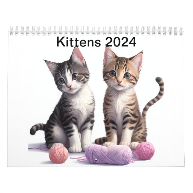 Calendário de Kittens 2024 (Capa)