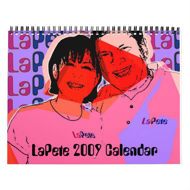 Calendário de LaPete 2009 - personalizado (Capa)