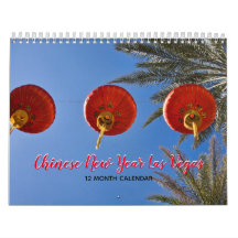 Calendário de Las Vegas para o Ano Novo Chinês