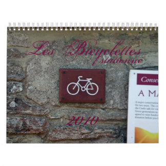 Calendário de Les Bicyclettes 2010